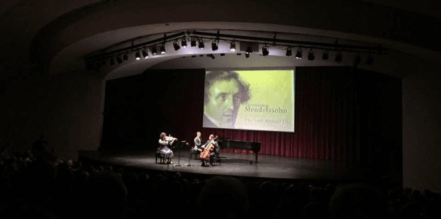 An “informance” exploring Mendelssohn at Stanford University